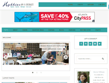 Tablet Screenshot of hobbiesonabudget.com
